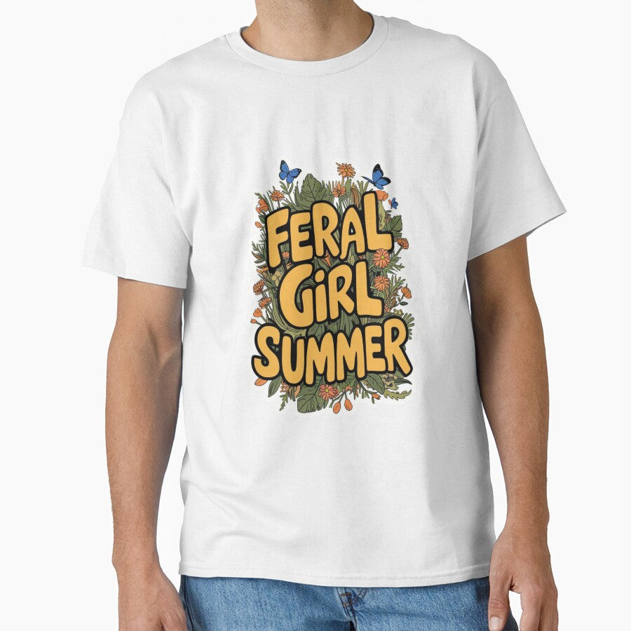 Feral Girl Summer Wildflower Design by Peter Stawicki