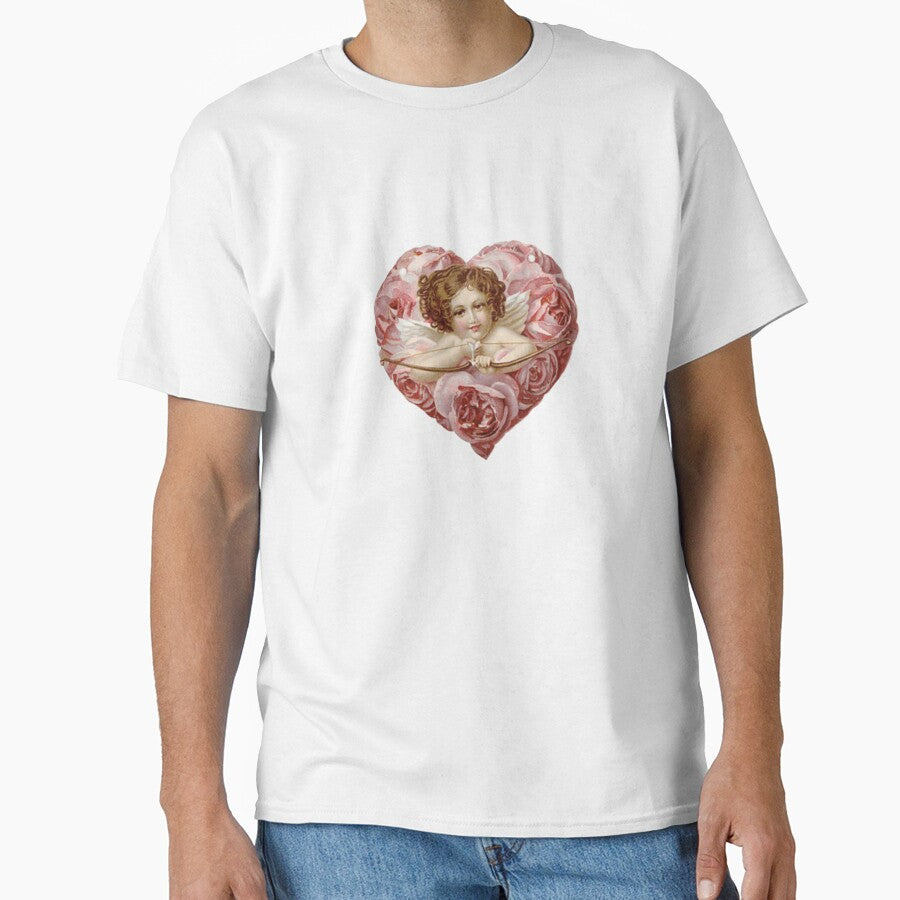 Coquette Vintage Heart cherub by Pixiedrop