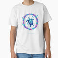 Deep Ocean Dream Sea Turtle in Mystical Coral Arch with Jellyfish by zoughlal