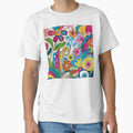 Retro 1960's Colorful Vibrant Floral Hippie Art Designs by DEC02