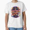Retro Gamer Arcade Joystick Neon Gaming Nostalgia Design. by The-T-In-Retro