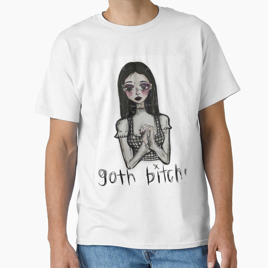 goth girl art by yuhhbruhh