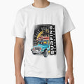 Surfing Adventure Graphic Printed T-Shirt by KARSCORP