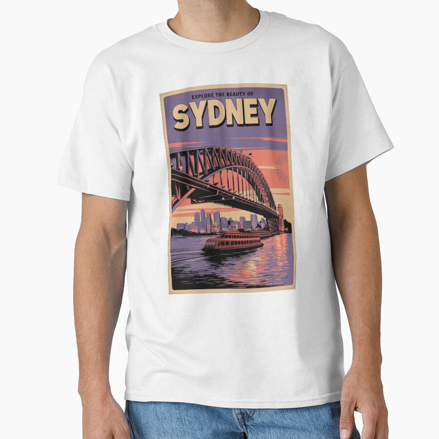 Sydney Vintage Travel Poster by TravelerRat