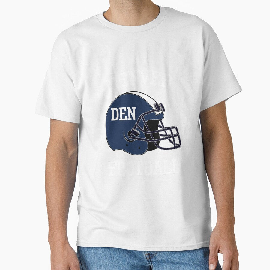 Denver Football T-Shirt for Men and Women by AllStarMerch