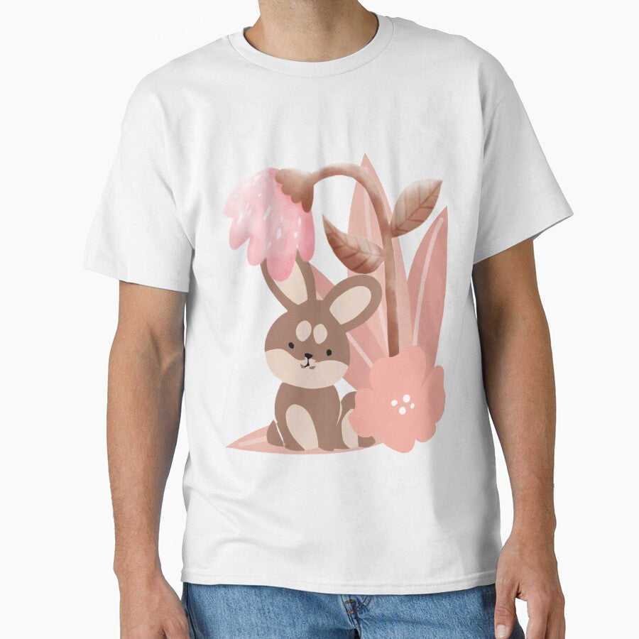Boho Garden and Rabbit by Vachala