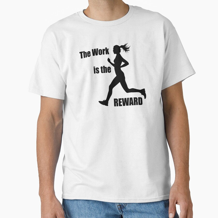 The Work Is The Reward Woman Runner by Esskay Designs