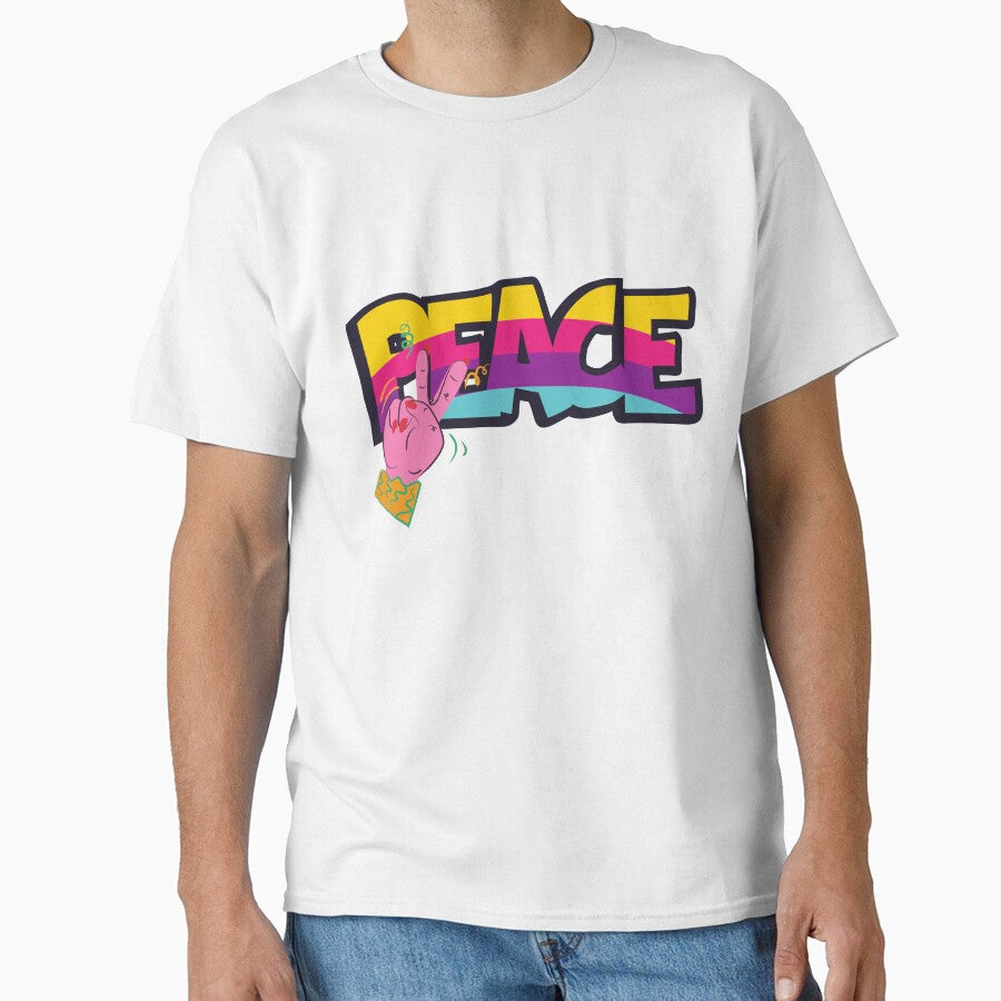 Peace and Love Retro Hippie by Taleahsdesigns