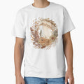 Boho Inspired Floral Print T-Shirt by iDezine GD