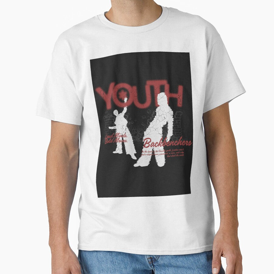 Youth oversized printed Hoodie by back-benchers