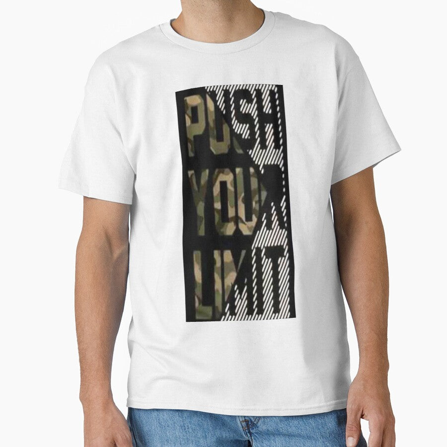 Push Your Limit Cotton T-shirt by storeInsight