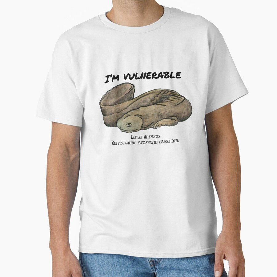 Eastern Hellbender- I'm Vulnerable by Alexis Rodefer