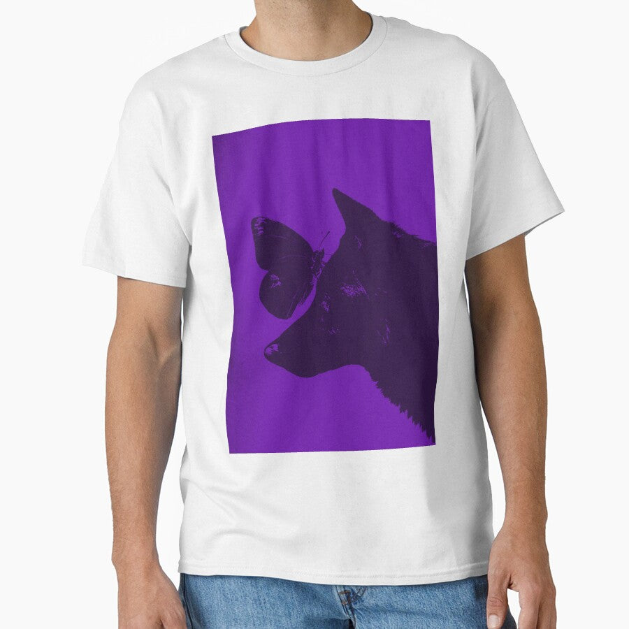 Purple Grunge Dog Cover by Abstract Finds