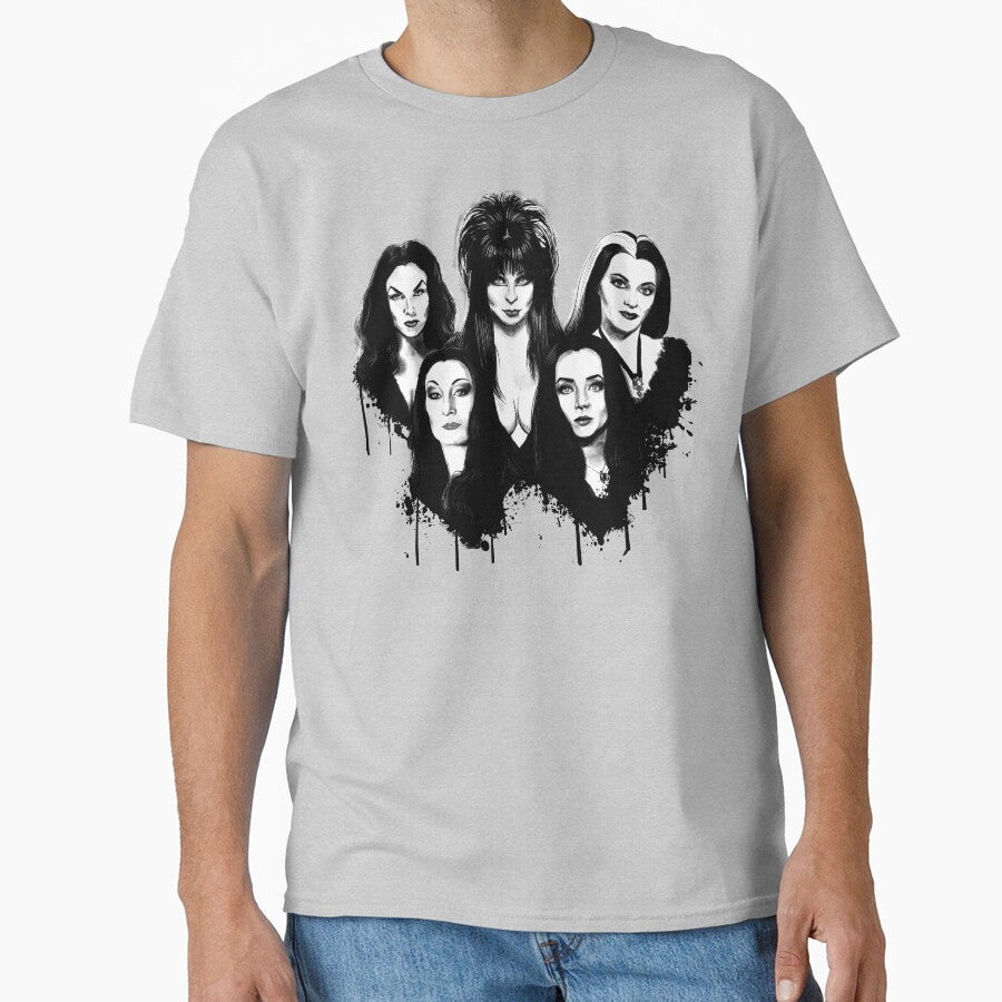 Goth Queens - Elvira, Vampira, Lily, Morticia by Otracreativa Prints