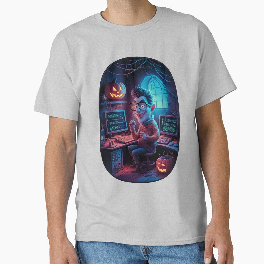 Halloween computer Geek 03 by kjp-design