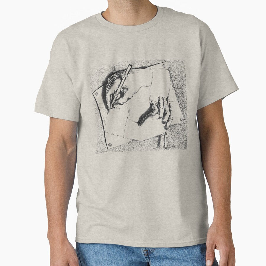 Souvenir from Netherlands - Escher's hands by EnjoyRiot