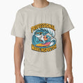 Professional Wave Inspector Shark Surfing  | Funny Beach Vacation Shark by PIXENTRA