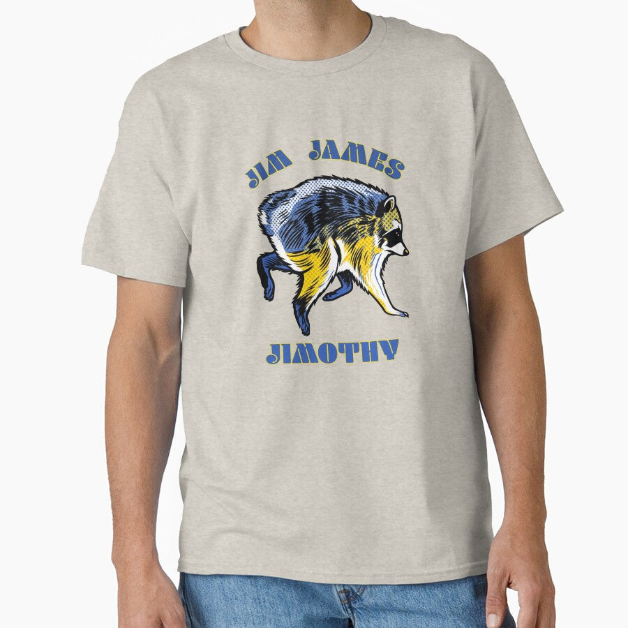Jim James Jimothy Pop Art Raccoon Design by Terry Bain