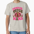 Pumpkin Patch Mama Tortoise Print Pink Retro Mama Fall by Yellowriversss