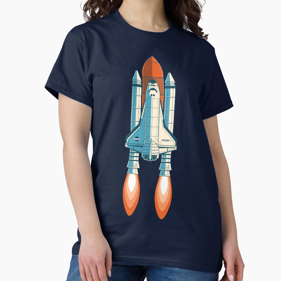 NASA Space Shuttle by vladocar