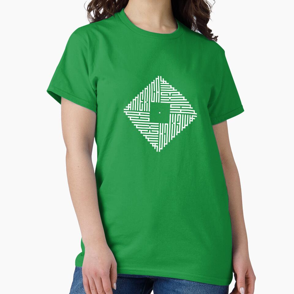 AMERICA | White  | Modern Geometric Kufi Calligraphy | From Name to Art by FOR YOUR NAME