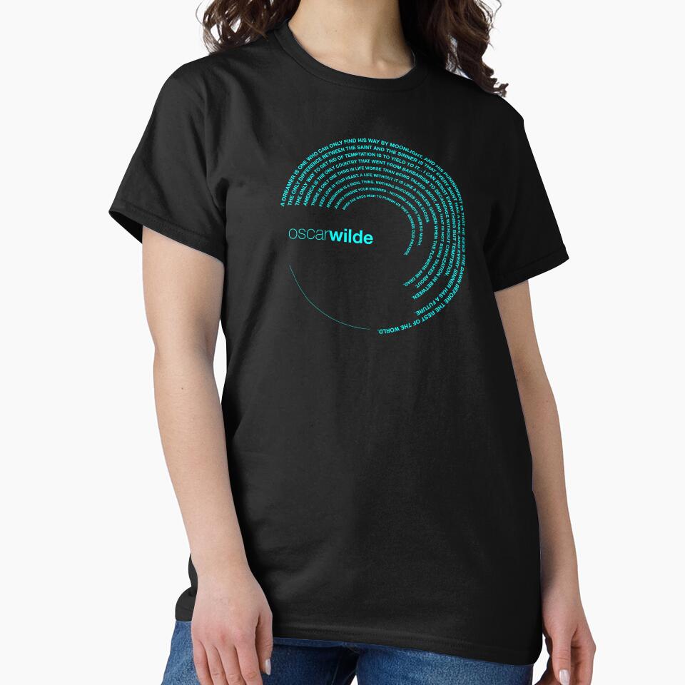 Oscar Wilde quotes. (aqua) by CMYKStudio