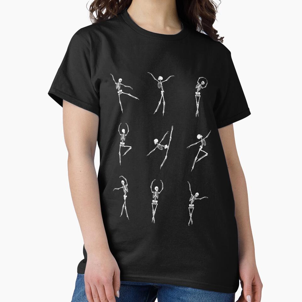 Halloween Spooky Dancing Skeleton cool by AmphoraGhost