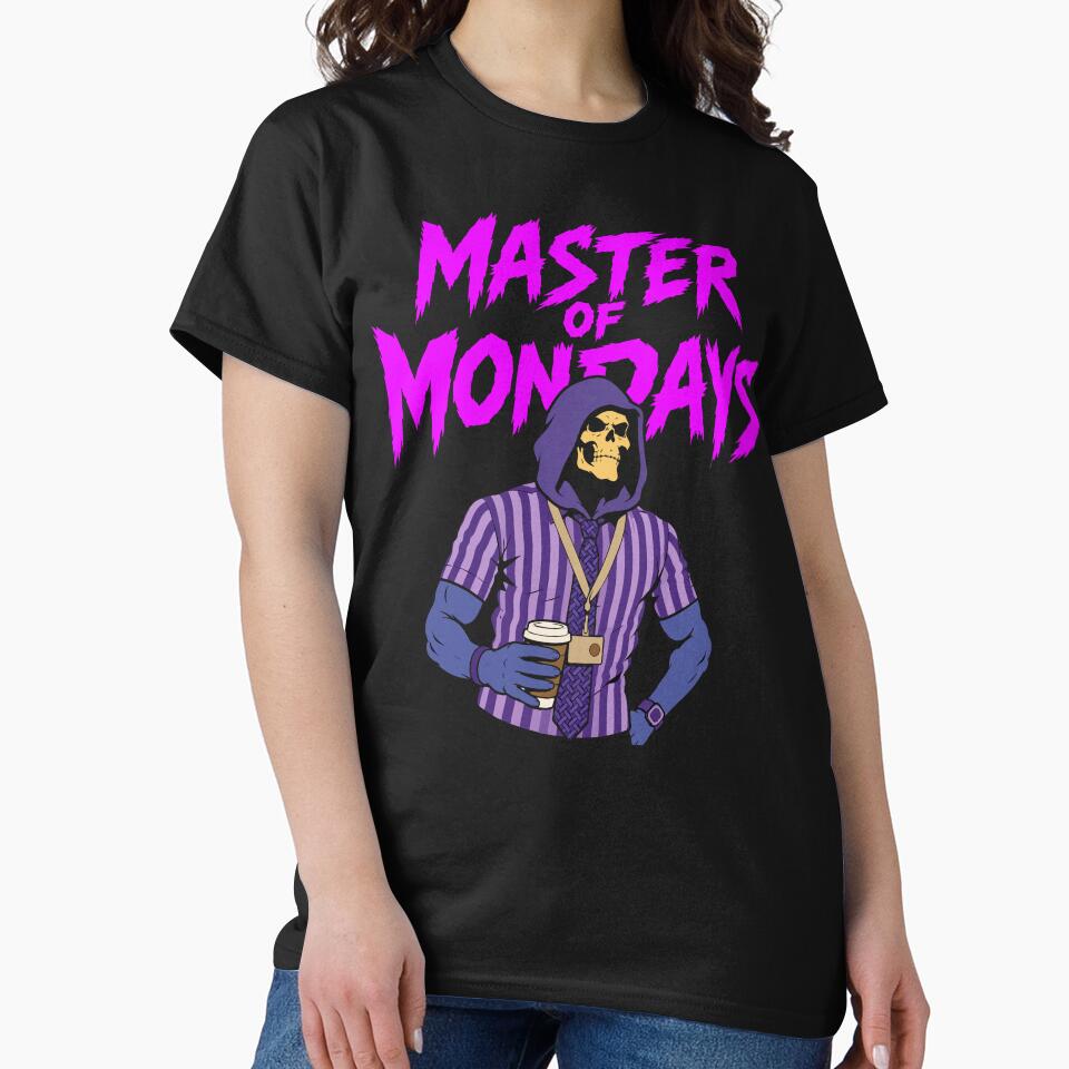 Skeletor HR Master of Mondays Funny Corporate Office Humor by TobinHood