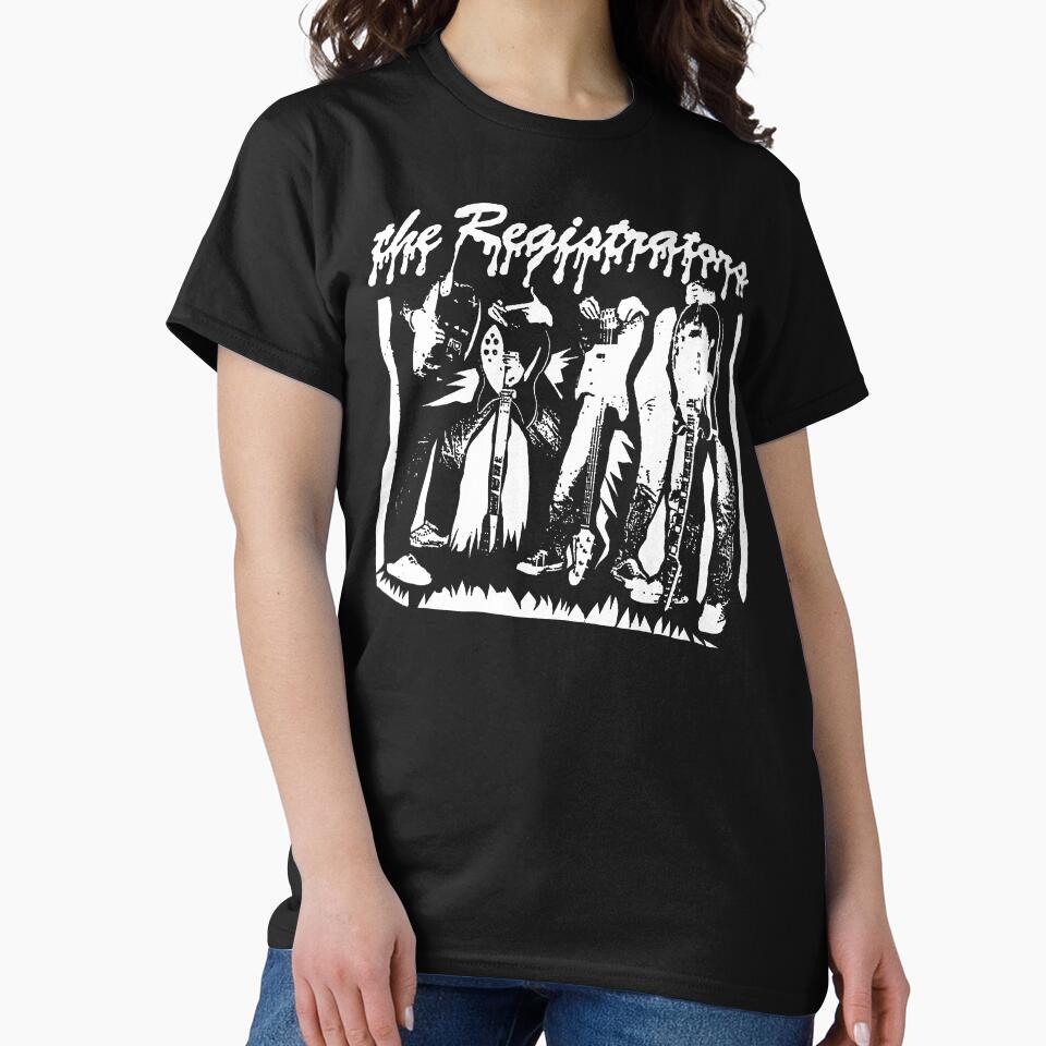 the registrators     band t shirt garage  punk by popcult74