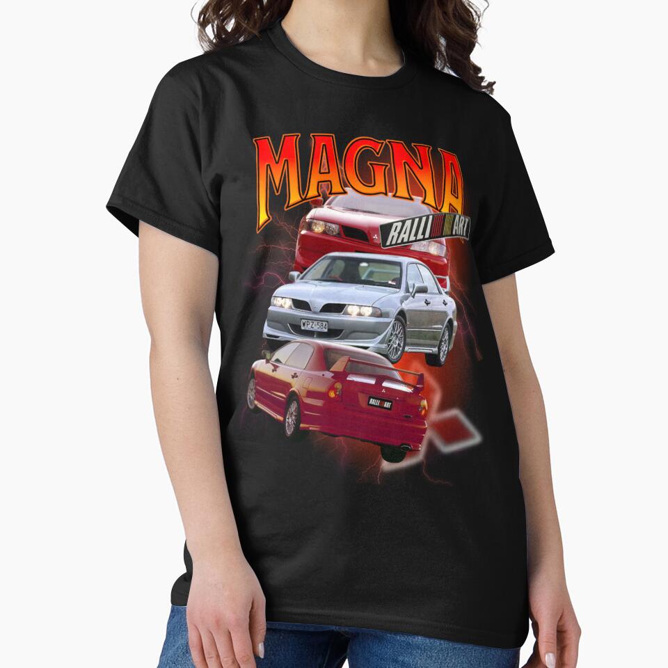 Mitsubishi TJ Magna Ralliart Vintage Design by car-cartoons