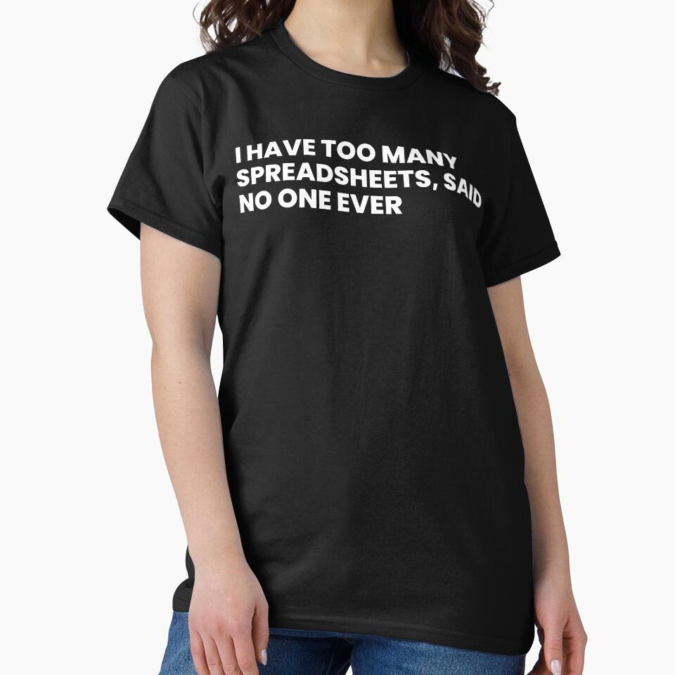 Too many spreadsheets by T&C Finesse