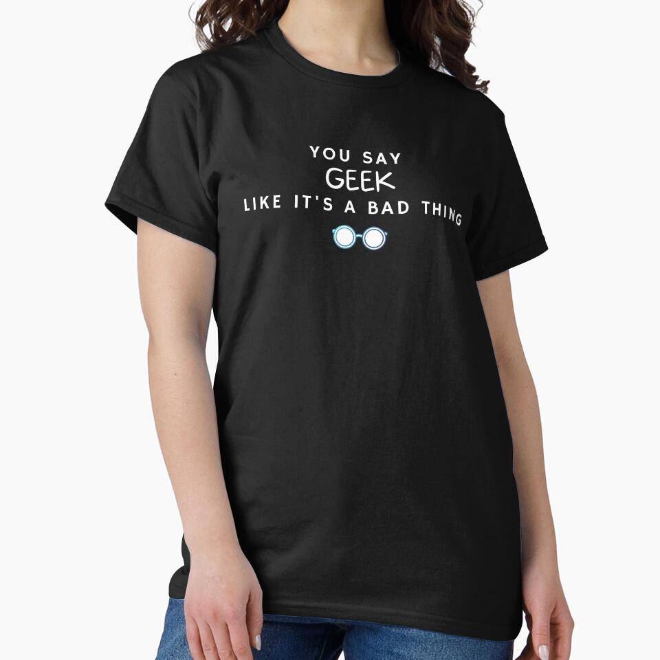 Geek Glasses Tee by SunCoastTees