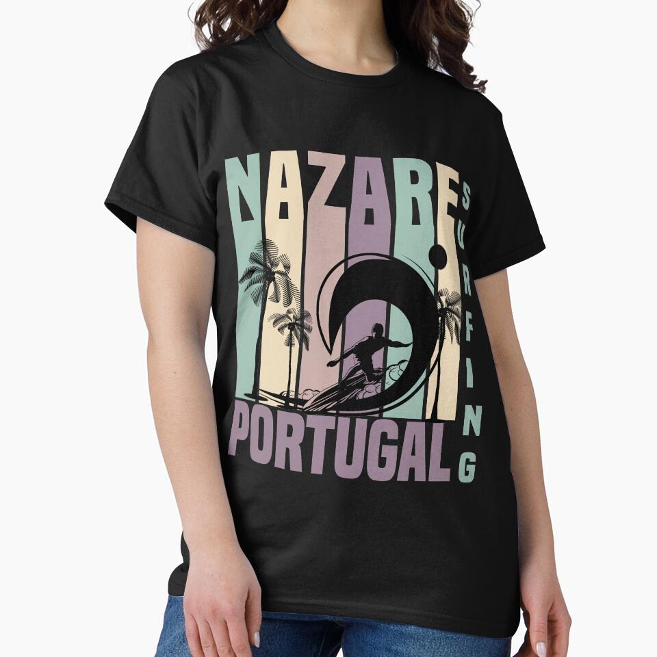 Nazare Surfing Surf Portugal Beach Gift - Surfing Is My Passion by medbdj