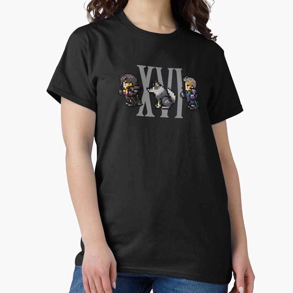 Clive, Torgal, and Cid XVI Design | FFXVI Pixel Party Members | Final Fantasy 16 by AFKApparelGG