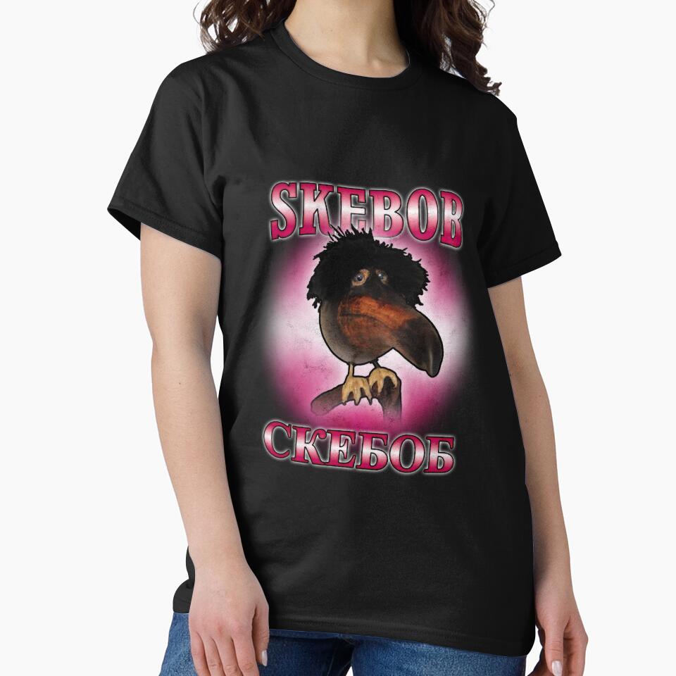 Skebob Meme Bootleg Shirt - СКЕБОБ Shirt by EatShirts