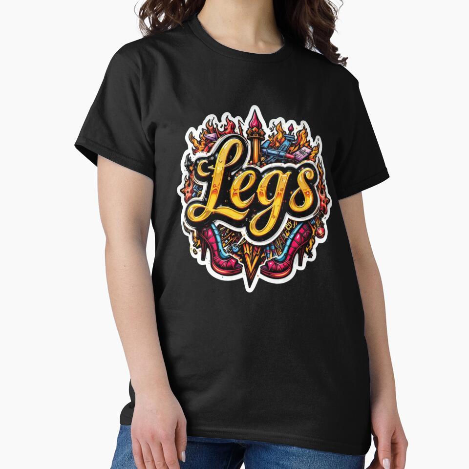 Legs Streetwear Summer Edition Sticker by Imaginarium of Chaos falcon88