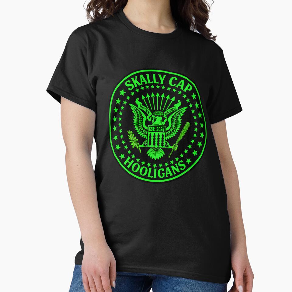 Skally Cap Hooligans: Street Punk Presidential Seal (Green and Black) by Skally Cap Hooligans™