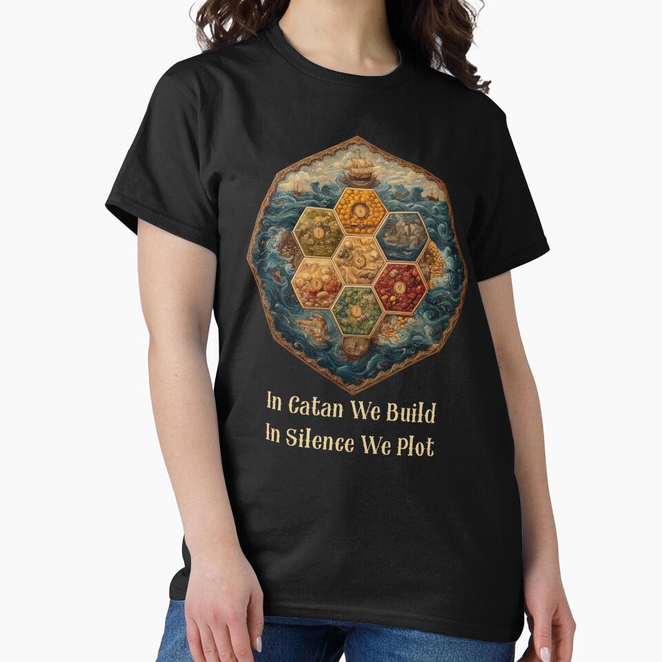 Settlers of Catan Board Game by Oak and Willow Goods
