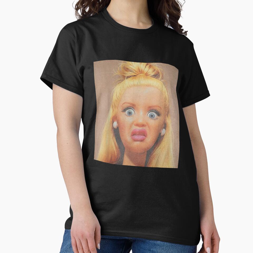 Funny Disgusted Doll Face Meme Sarcastic Shocked by Devilians92