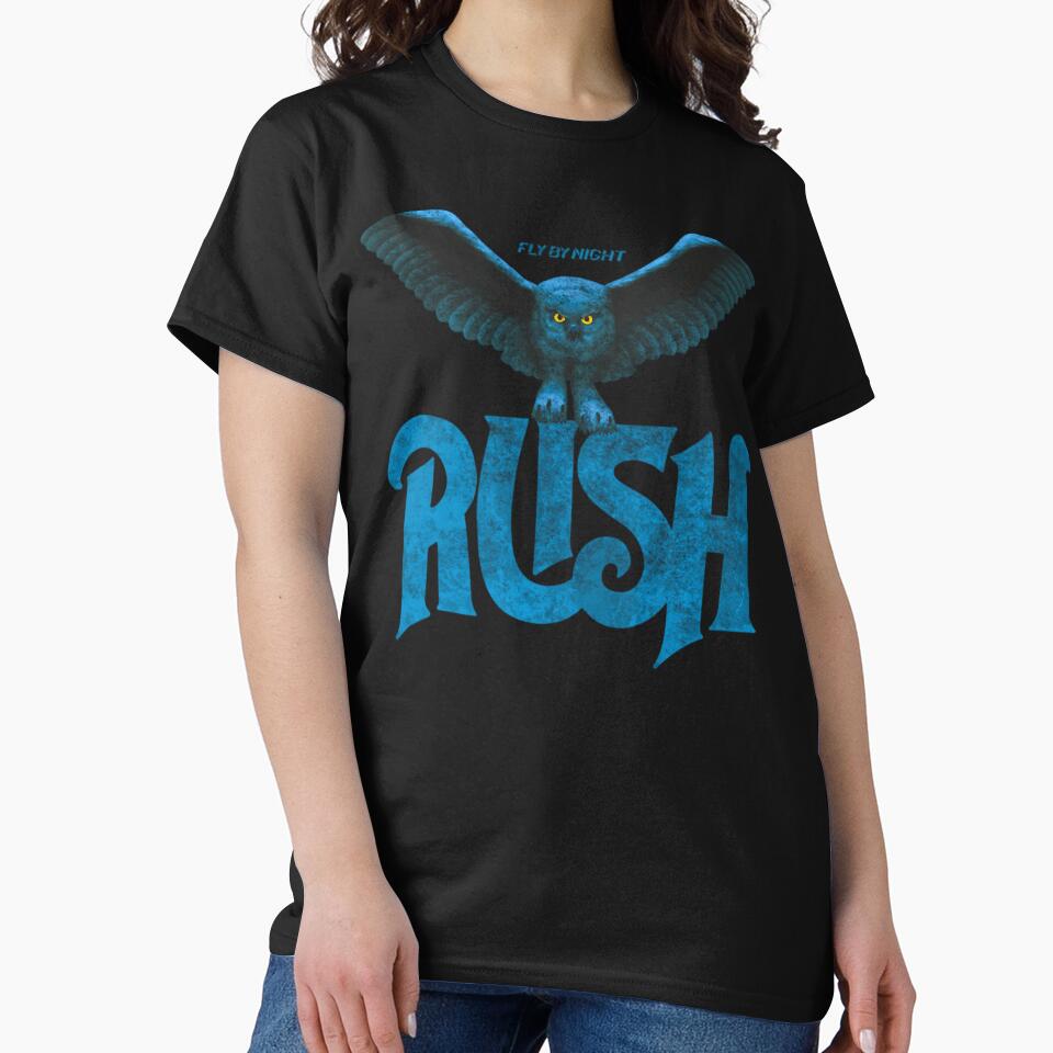 Rush Band Owl Vintage Rock Design by PlayfulCritter