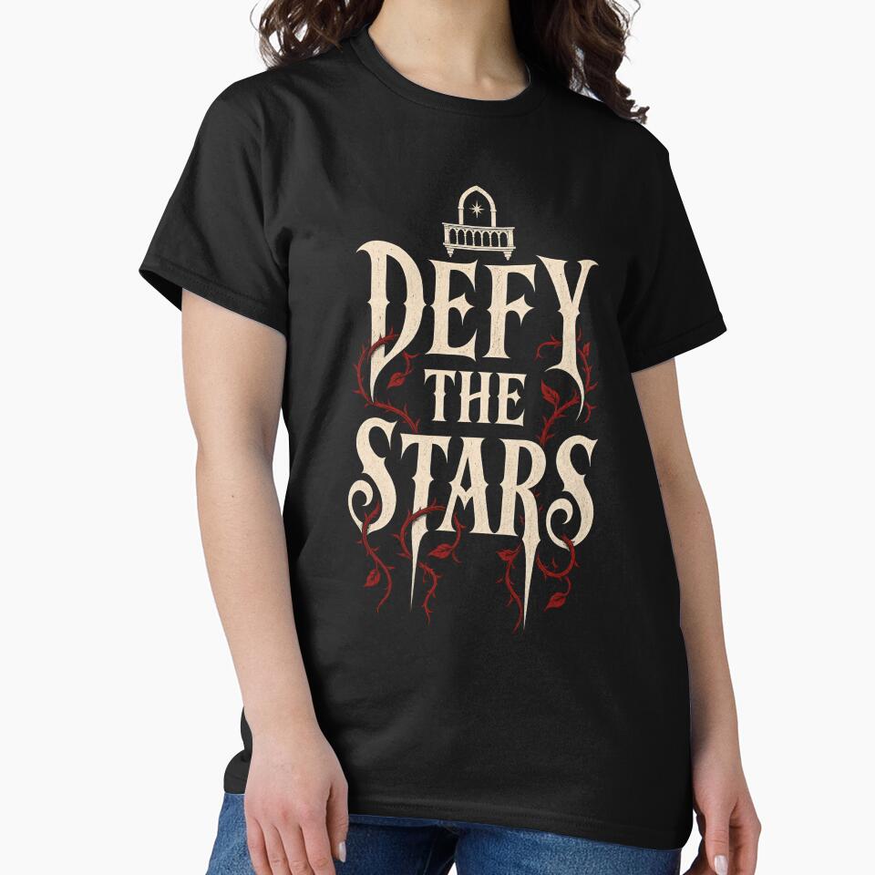 Defy The Stars Romeo and Juliet Shakespeare Quote Graphic by Fenay Designs