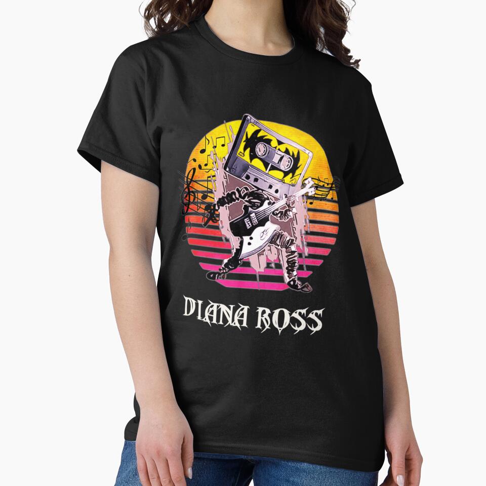 Diana Ross Vintage 2 Retro Pop Poster by AdellAddie