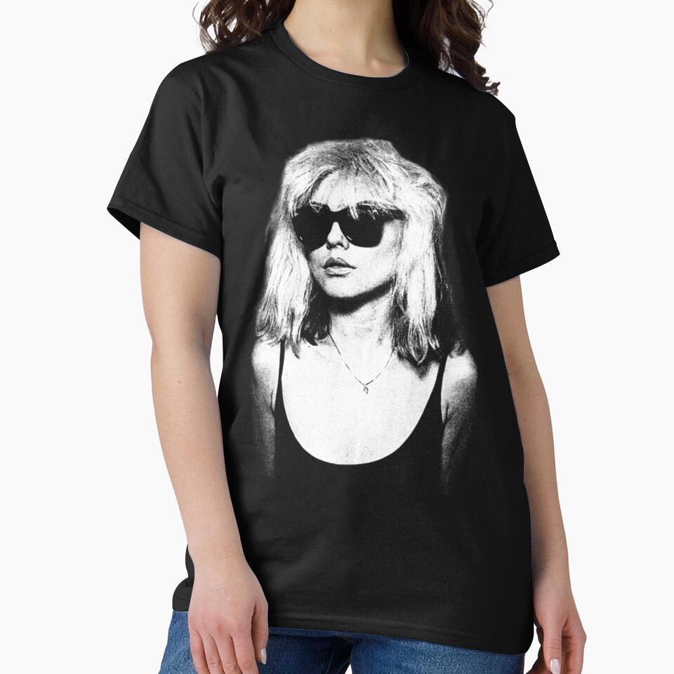 Debbie Harry Blondie Black and White Sunglasses Portrait by CasePhonedesign