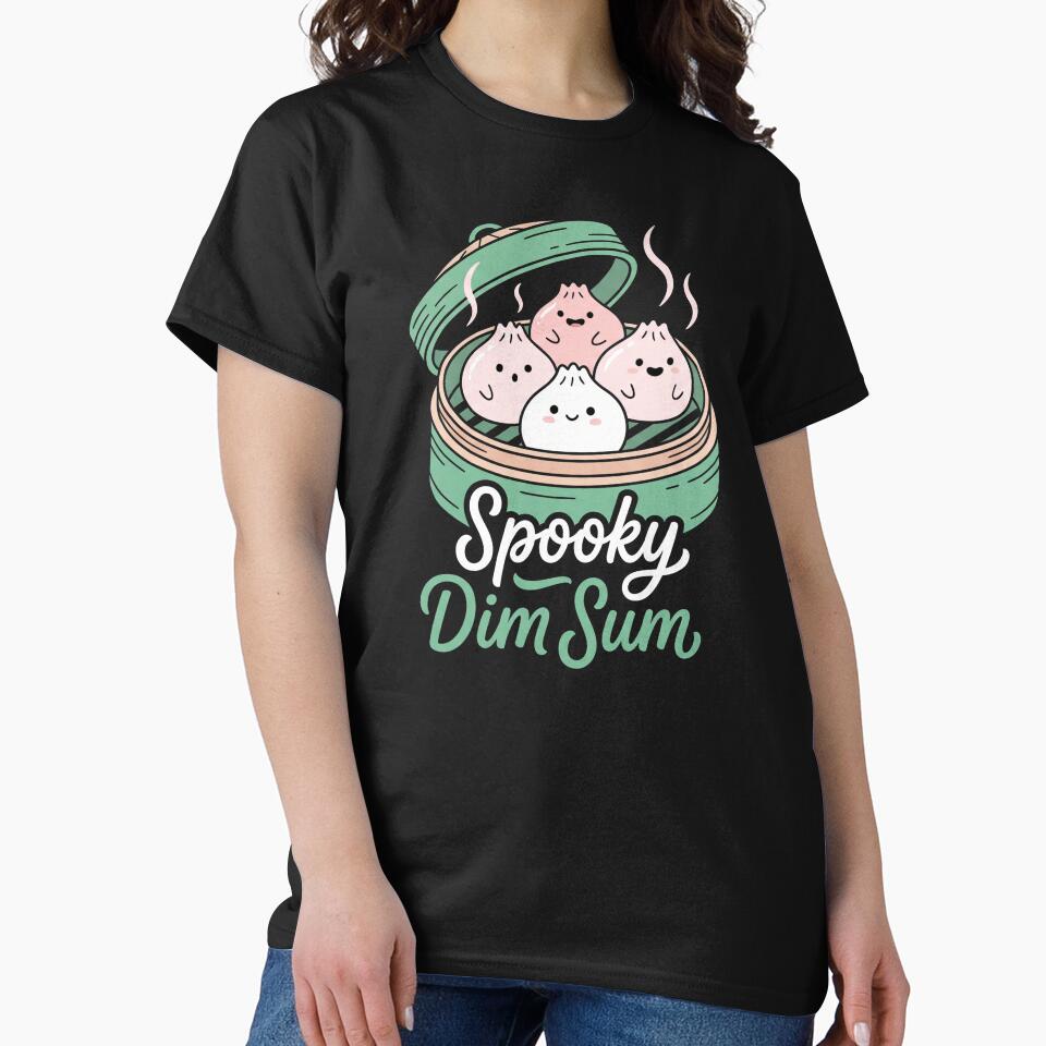 Spooky Dim Sum Cute Dumplings Steamer Basket Halloween by TeNovaStudio