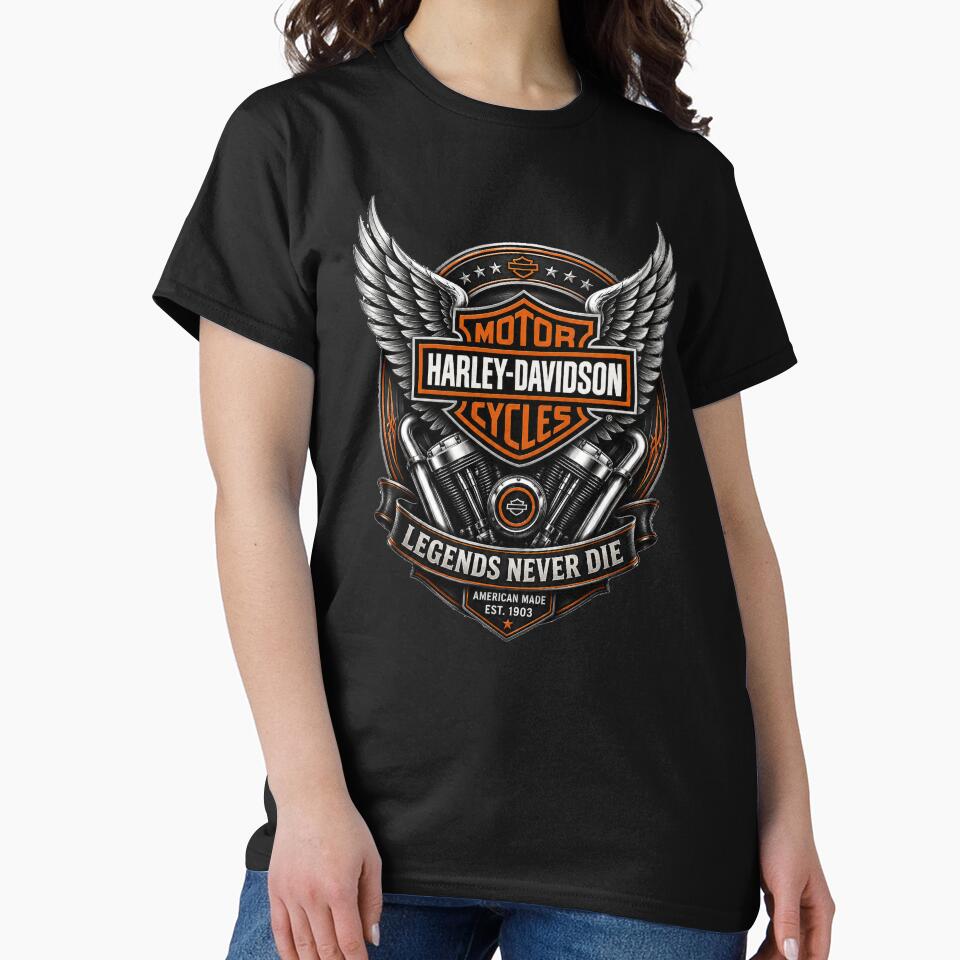 Harley Legends Never Die V-Twin — American Made 1903 by IronRoadCo