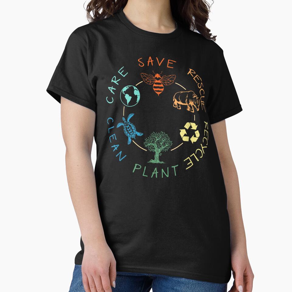 Save The Planet Earth Nature Conservation Eco Friendly Animal Rescue Wild Life by ashenz