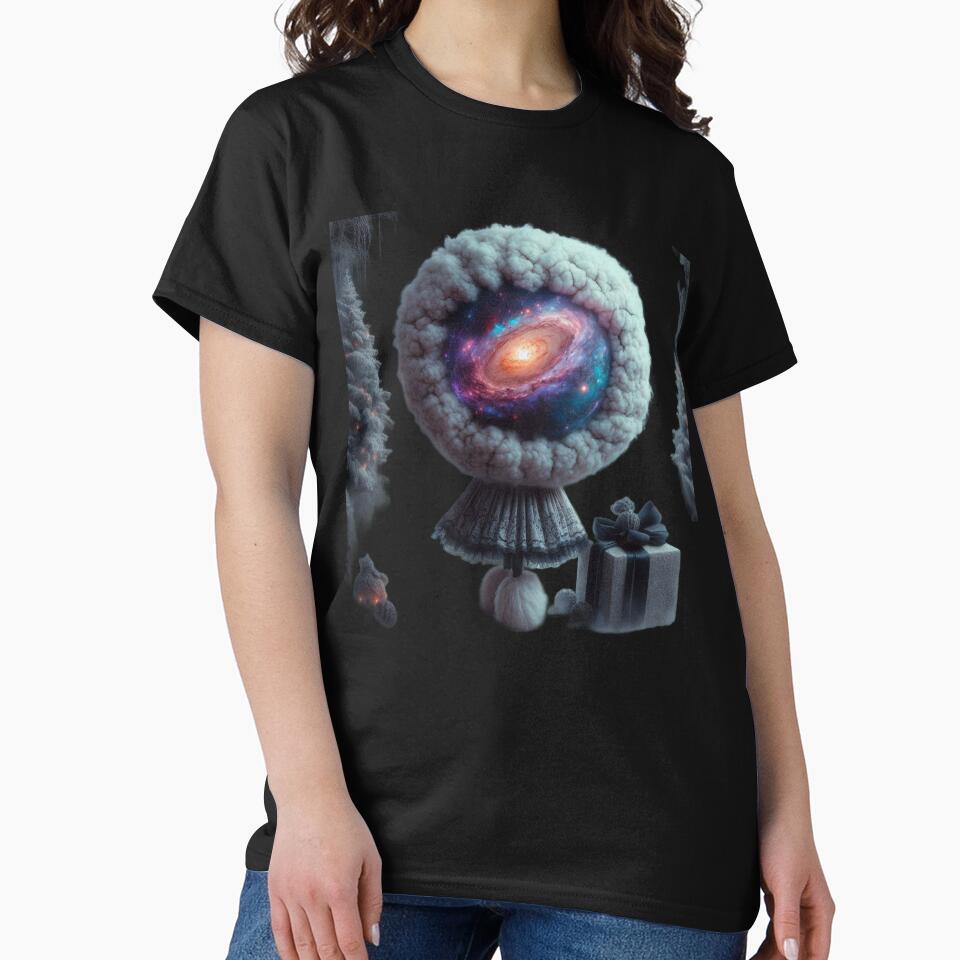 Celestial Gift: Cosmic Cloud Being by LujziWorld