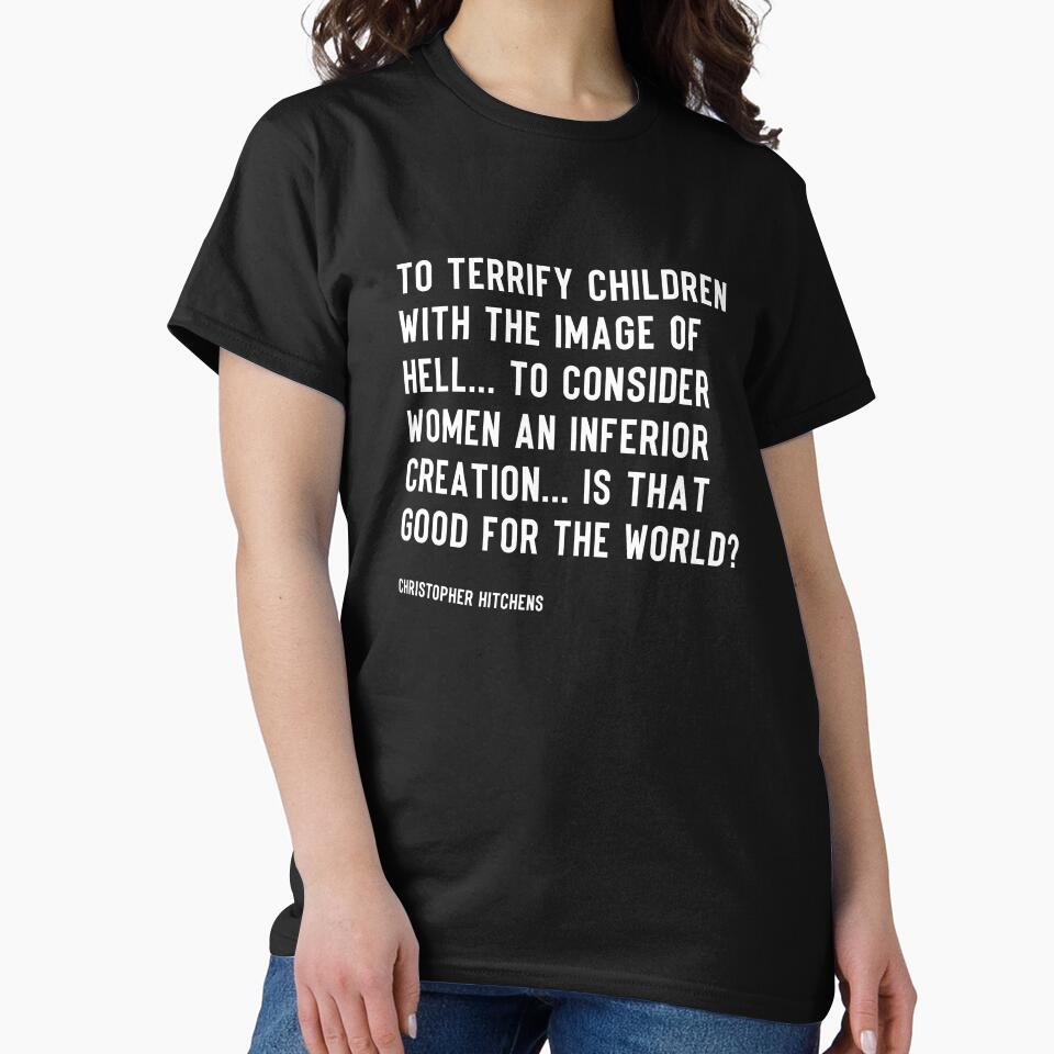 Christopher Hitchens Quote Minimalist Modern Style by kakarikihill