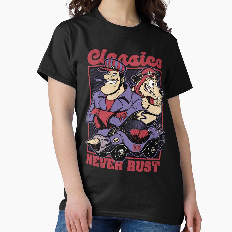 Racer Cartoon Villain - Vintage Retro TV Show by Studio Mootant