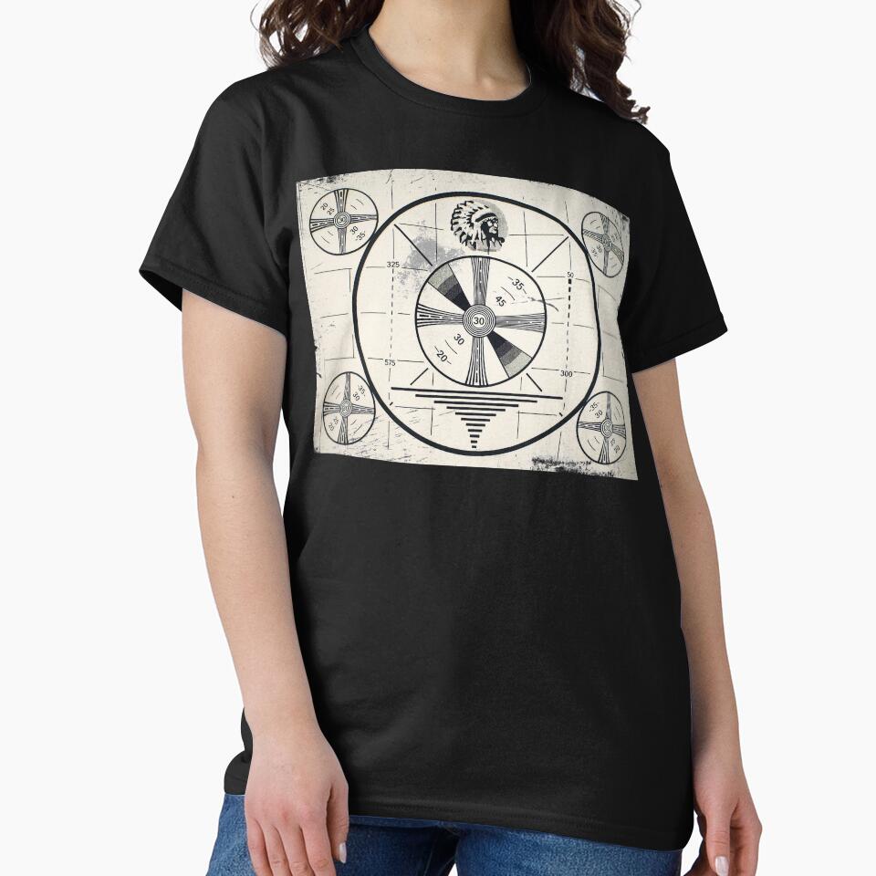 Retro TV Monoscope Test Pattern by Glimmersmith